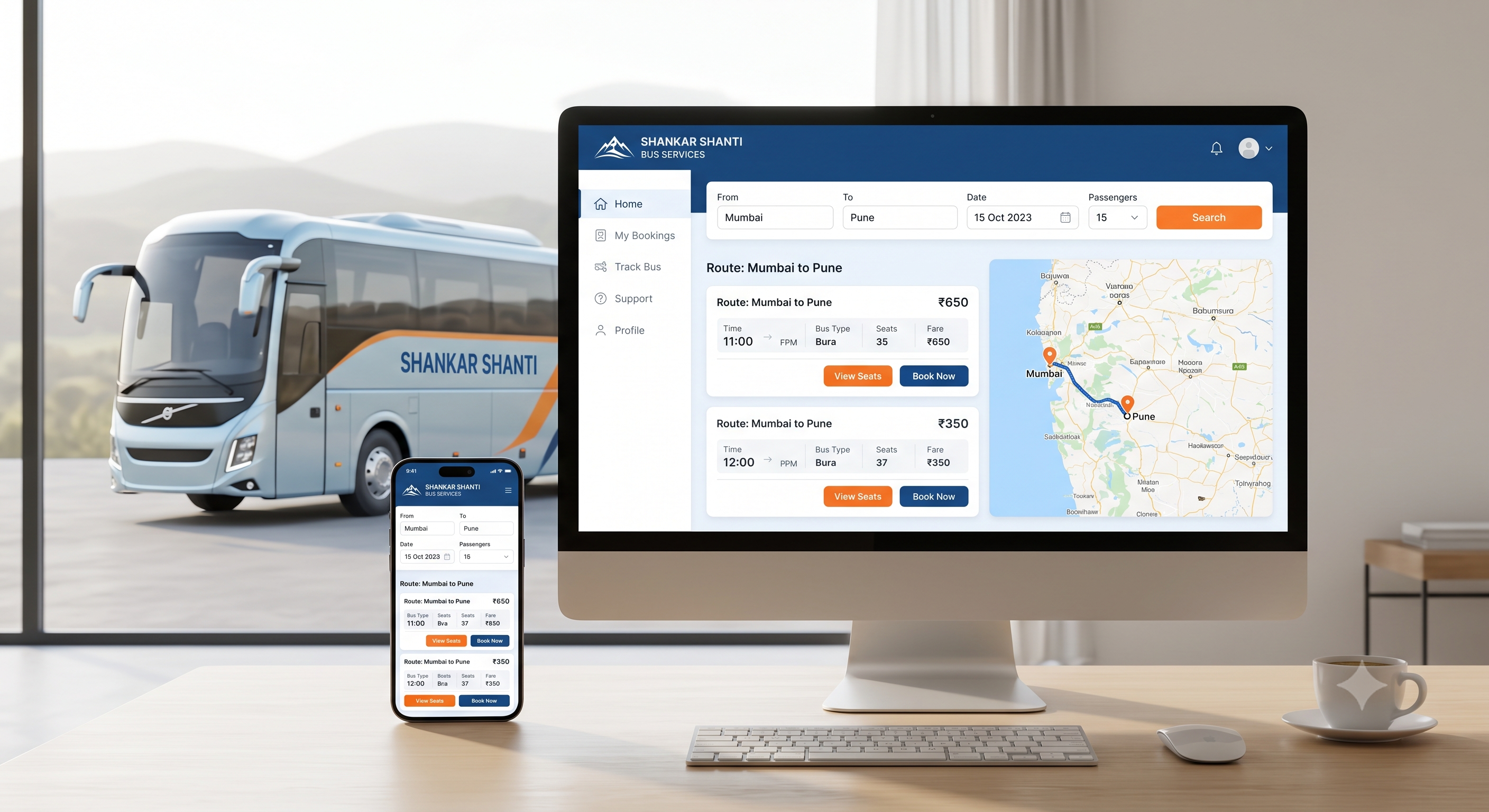 🚌 Bus Booking System